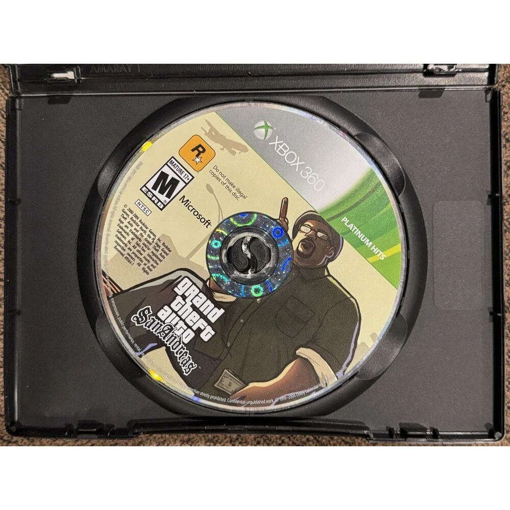 Grand Theft Auto: San Andreas (Xbox 360) Platinum Hits - Best Seller Awarded